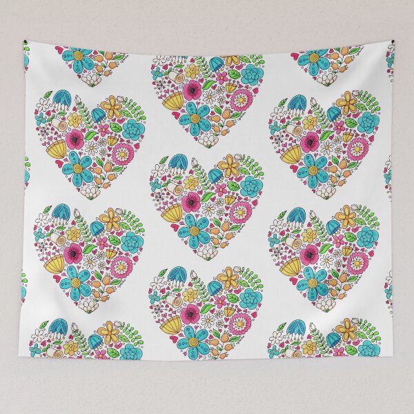 Item preview, Floral Heart designed and sold by LouiseFranksArt.