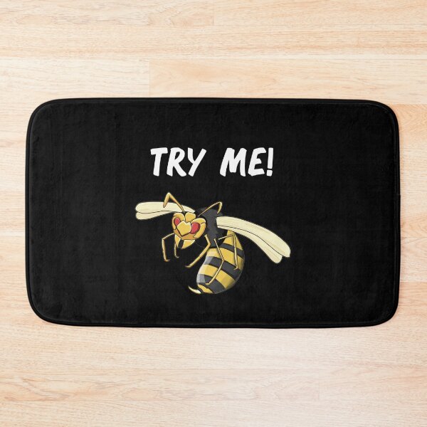 Item preview, Try Me! - Wasp Sarcastic Message designed and sold by ColorfulMystic.