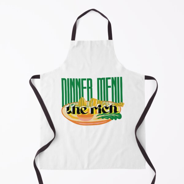 Item preview, dinner menu: the rich - eat the rich designed and sold by marcadao99.