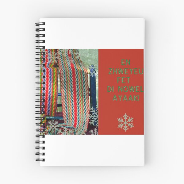Item preview, En Zhweyeu Fet di Nowel Ayaak! designed and sold by MichifLangRevit.