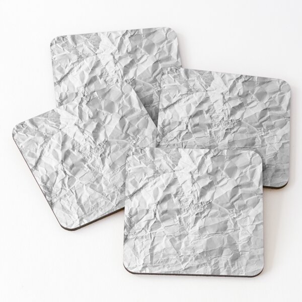 Item preview, Modern White Abstract Paper Pattern designed and sold by Mustard Prophet.