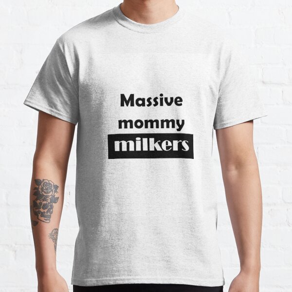 Milkers T Shirts Redbubble - boob tshirt roblox