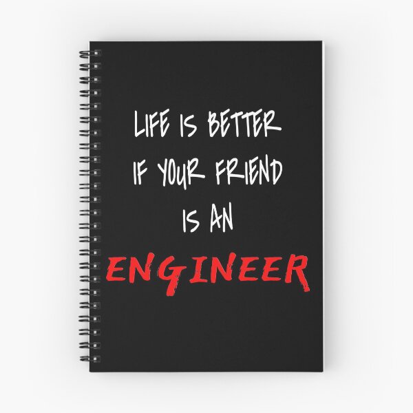 Item preview, Life is better if your friend is an Engineer! designed and sold by 360DESIGNING.