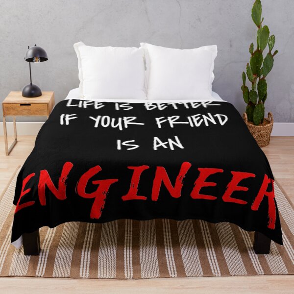 Item preview, Life is better if your friend is an Engineer! designed and sold by 360DESIGNING.