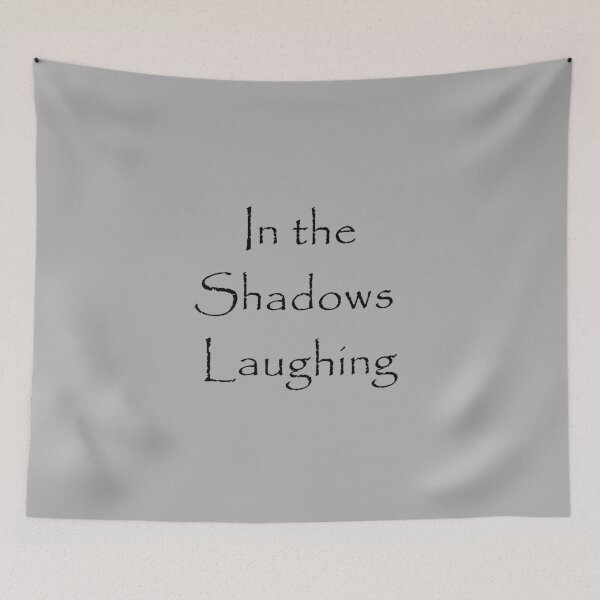 Item preview, In the Shadows Laughing Wordman Design designed and sold by Oak Mountain.