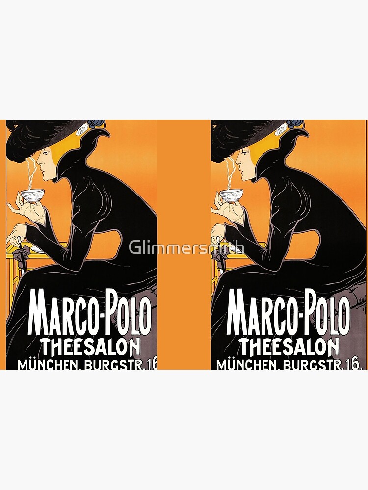 Marco Polo Thee Salon, 1905, Vintage Ads
