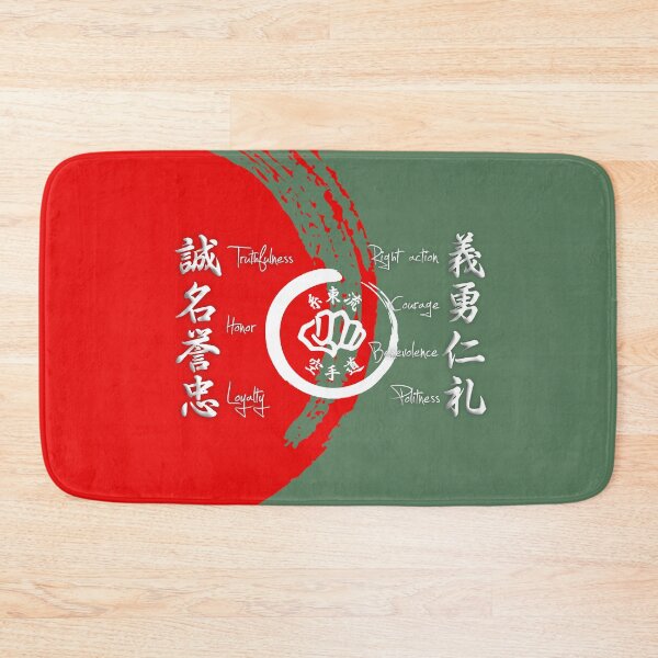 Item preview, Shito Ryu Karate Bushido Values designed and sold by Zanshin-Art.