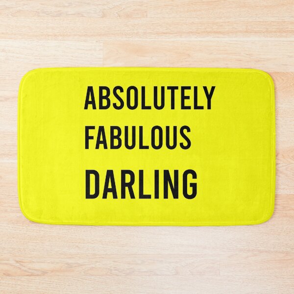 Item preview, Yellow Absolutely Fabulous Darling designed and sold by DamaliePierre.