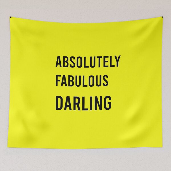 Item preview, Yellow Absolutely Fabulous Darling designed and sold by DamaliePierre.
