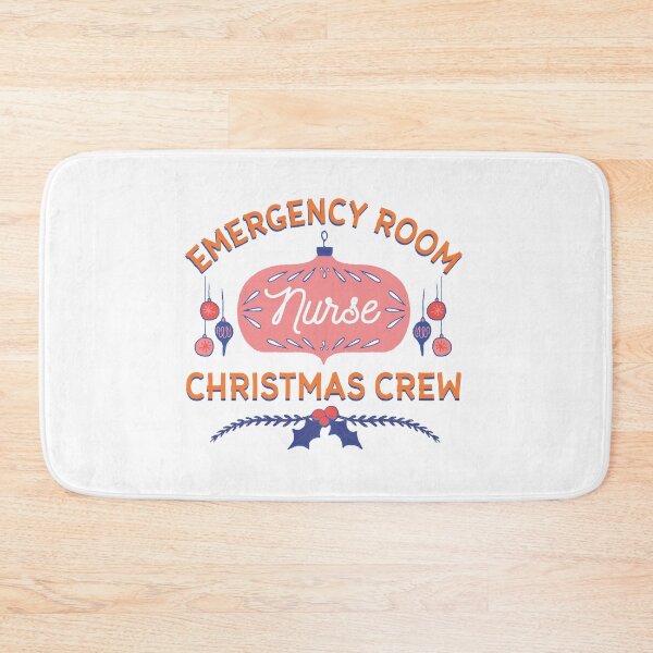Item preview, EMERGENCY ROOM NURSE CHRISTMAS CREW designed and sold by Bombastik.
