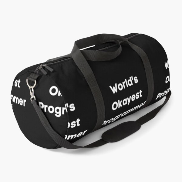 Item preview, World's Okayest Programmer designed and sold by KammilDesigns.
