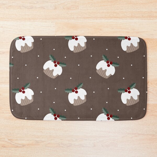 Item preview, Christmas Chocolate Cupcake Pattern designed and sold by speladesigns.