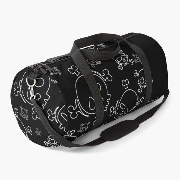 Skulls artwork simple design Duffle Bag