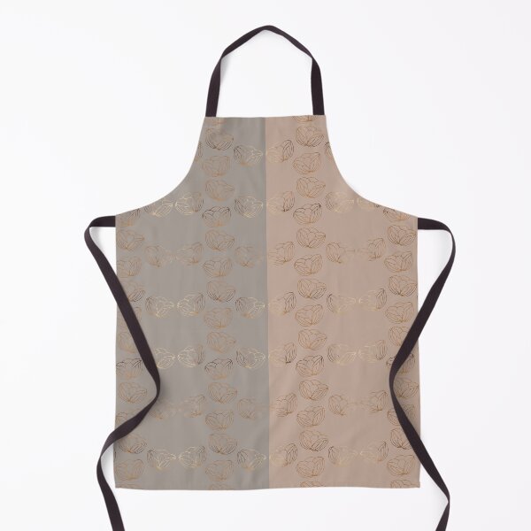 Item preview, Autumn Flowers in Taupe and Grey Horizontal Contrasting Mixed Patterns designed and sold by squishyrainbow.