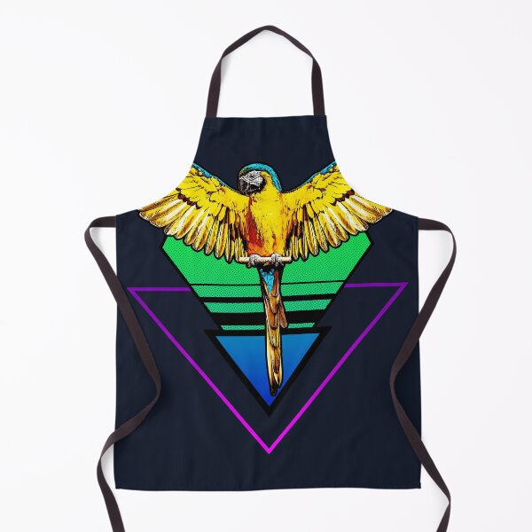 Item preview, Retro 80s Macaw Comic Style designed and sold by Alienphysique.