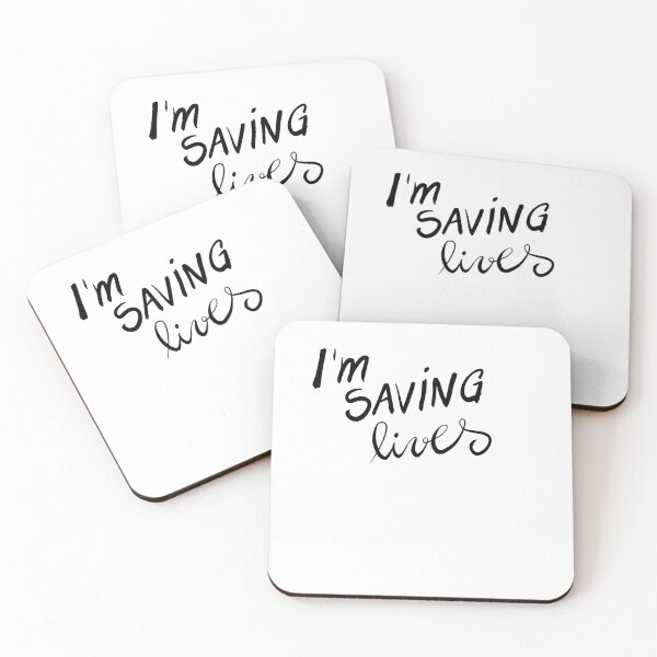 Item preview, I’m saving lives  designed and sold by Adriana Dias.