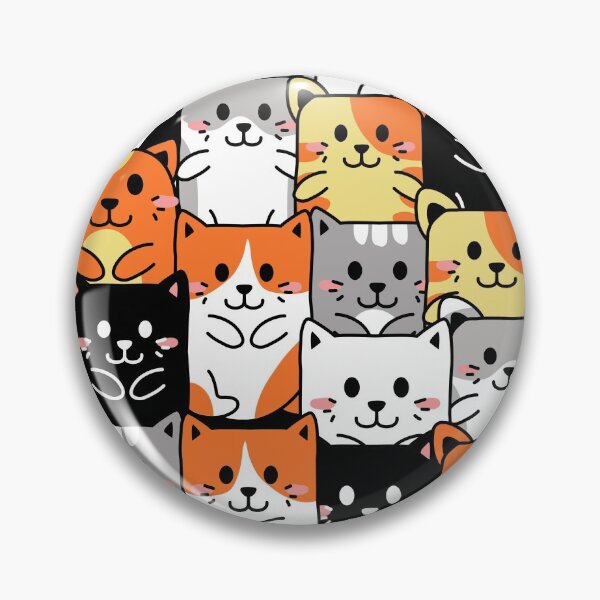 Item preview, Cute Cats Pattern designed and sold by angus77ok.