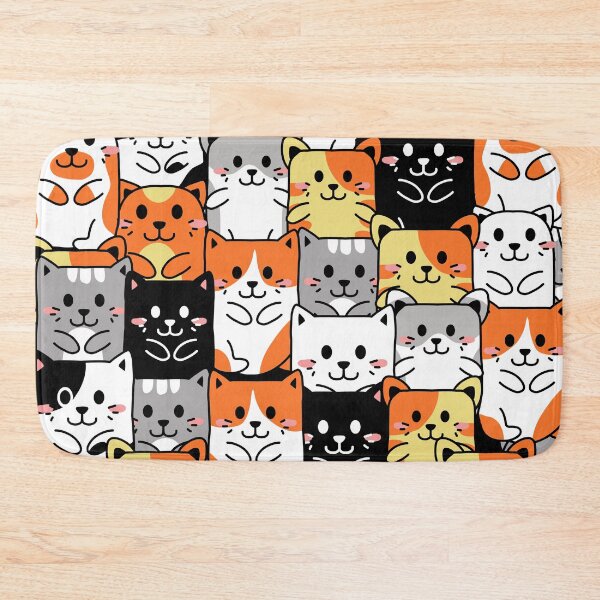 Item preview, Cute Cats Pattern designed and sold by angus77ok.