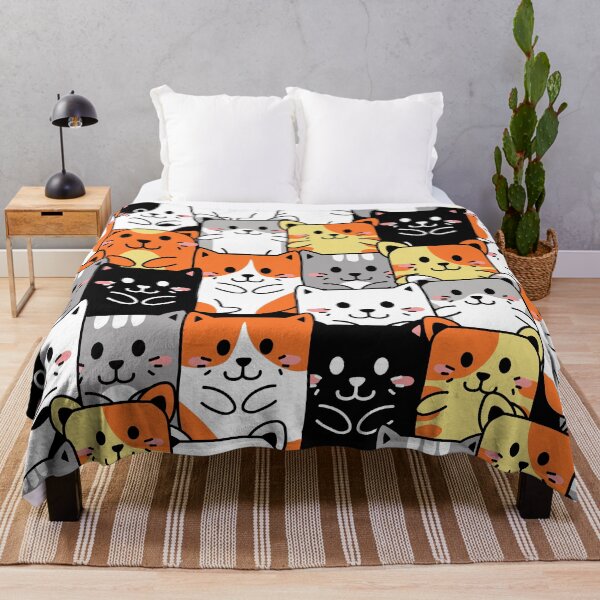 Item preview, Cute Cats Pattern designed and sold by angus77ok.
