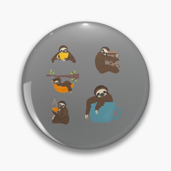 Item preview, Coffee sloth designed and sold by Lorie Data.