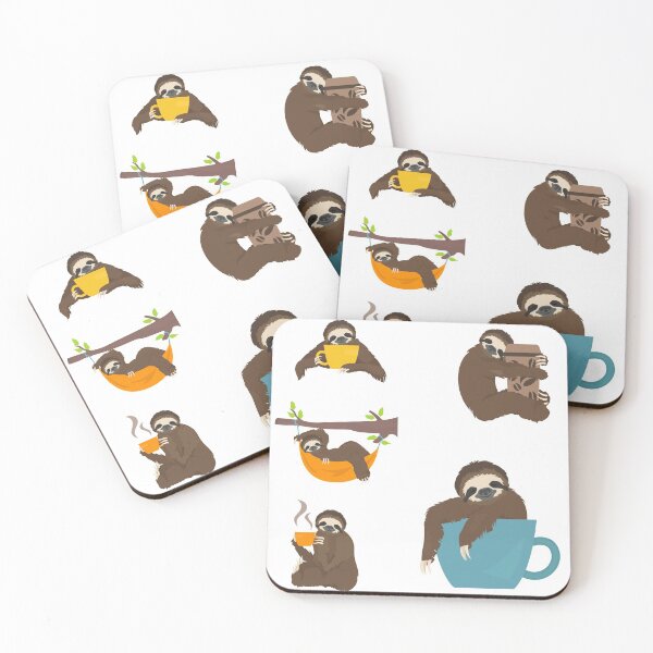 Item preview, Coffee sloth designed and sold by Lorie Data.