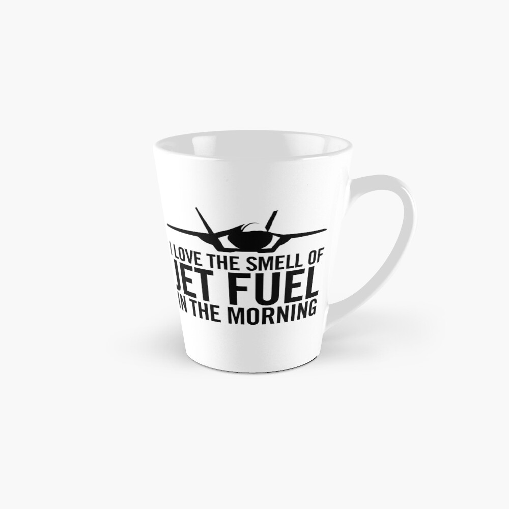 F-35 Lightning II "I love the smell of jet fuel in the morning" Mug