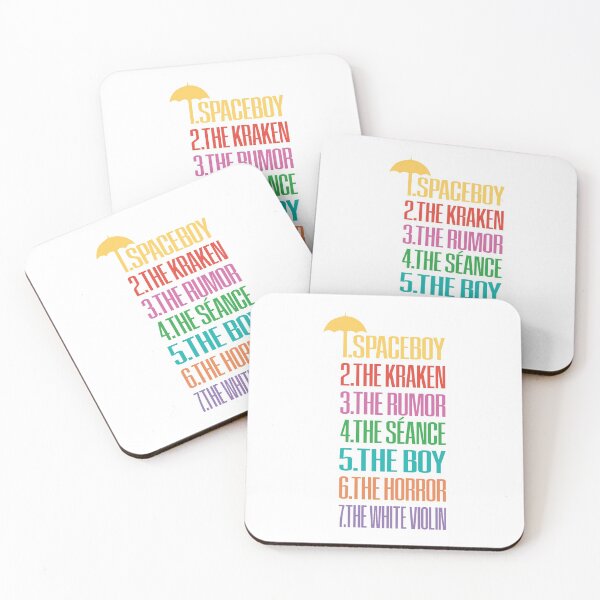 Item preview, The Umbrella Academy nicknames designed and sold by PauRicart.