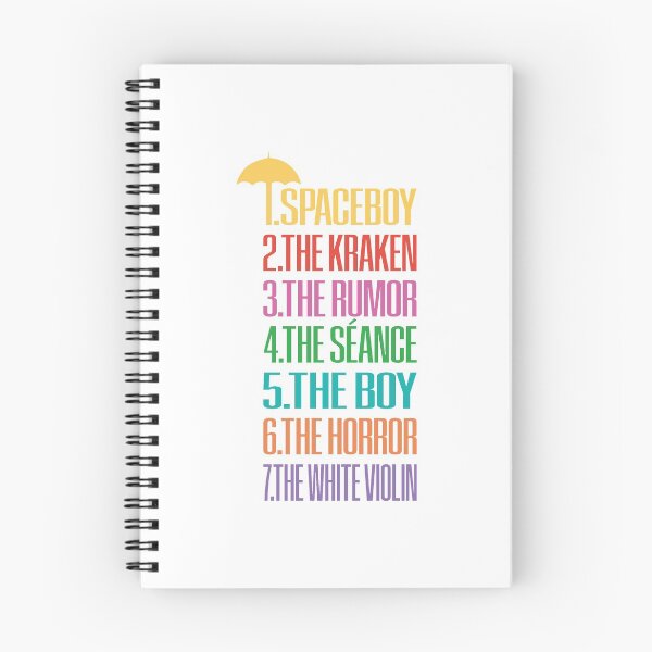 Item preview, The Umbrella Academy nicknames designed and sold by PauRicart.