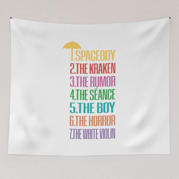 Item preview, The Umbrella Academy nicknames designed and sold by PauRicart.