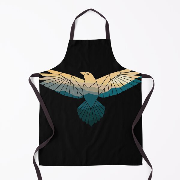 Item preview, Retro Eagle Mountains Sunset Wilderness designed and sold by ForFunDesigns.