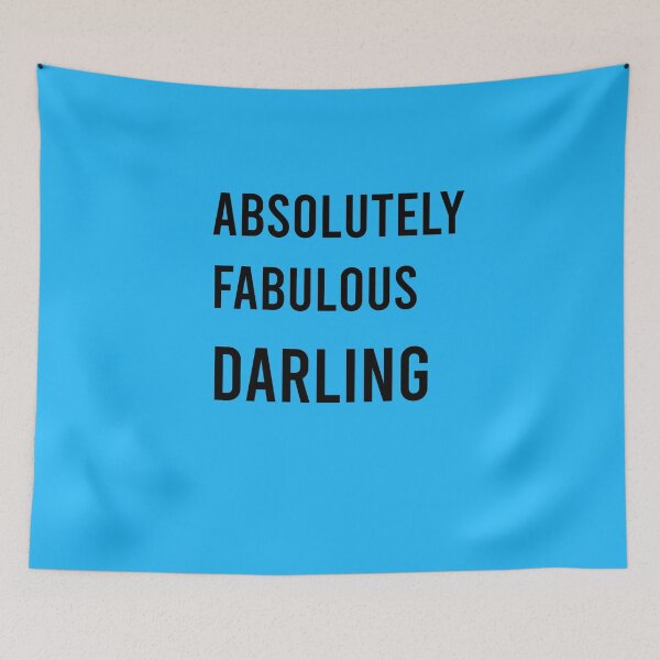 Item preview, Blue Absolutely Fabulous Darling designed and sold by DamaliePierre.