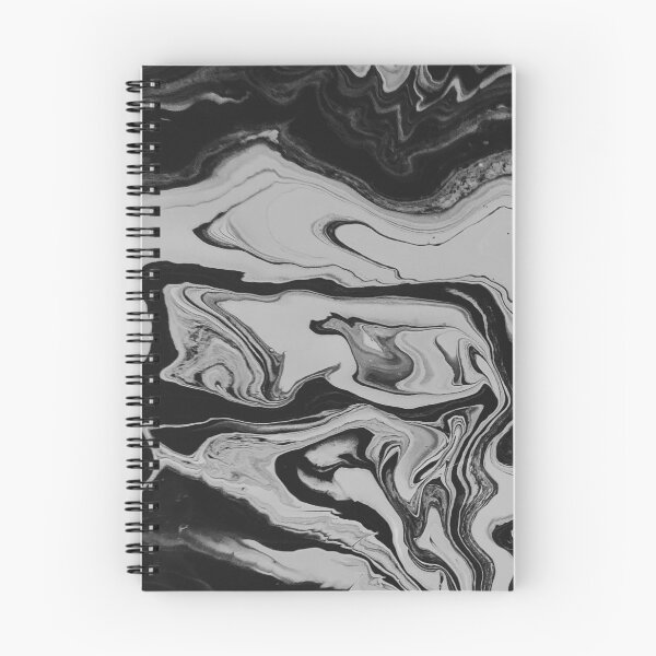 Item preview, Modern Black And White Abstract Paint Pattern designed and sold by Mustard Prophet.
