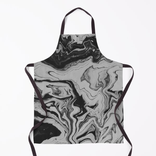 Item preview, Modern Black And White Abstract Paint Pattern designed and sold by Mustard Prophet.