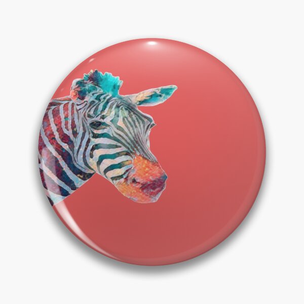 Artikelvorschau, buntes Zebra entworfen und verkauft von Leo-Creates.