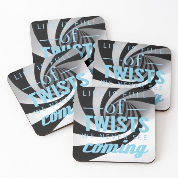 Item preview, life is full of twists designed and sold by charmaine pettigrew.