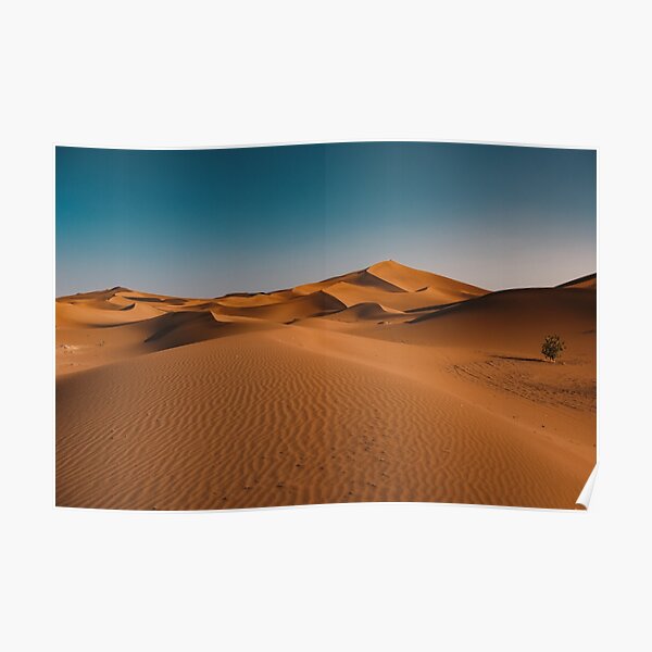 maroc sahara nature Poster