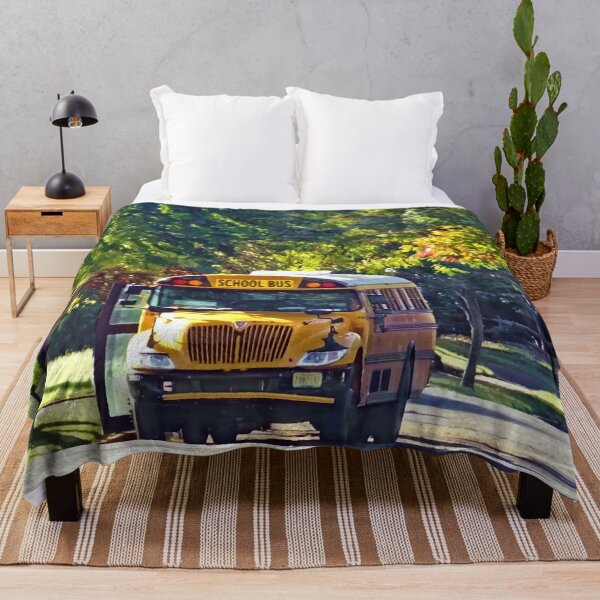 Item preview, School Bus With Open Door designed and sold by Susan Savad.