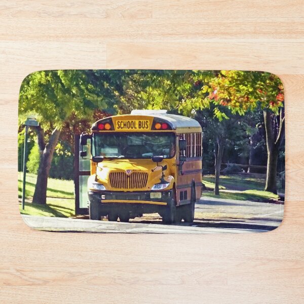 Item preview, School Bus With Open Door designed and sold by Susan Savad.
