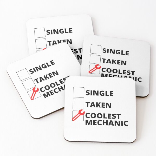 Item preview, Single Taken Coolest Mechanic designed and sold by stelsanc.