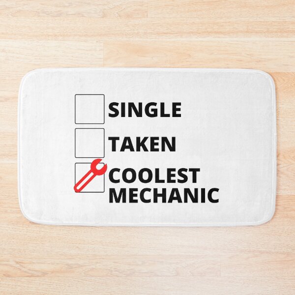 Item preview, Single Taken Coolest Mechanic designed and sold by stelsanc.