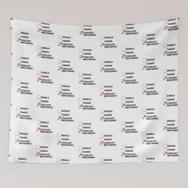 Item preview, Single Taken Coolest Mechanic designed and sold by stelsanc.
