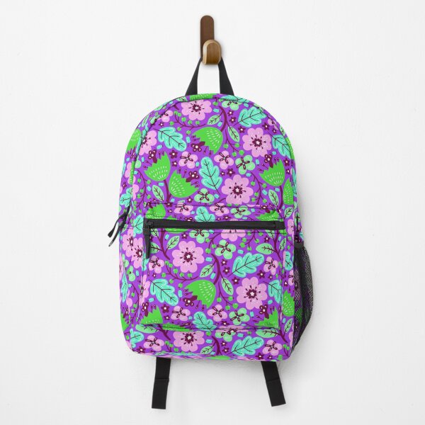 Item preview, Purple Busy Flowers designed and sold by Zurickdesigns.
