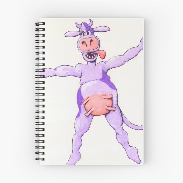Item preview, Purple Flying Cow designed and sold by sneakycows.