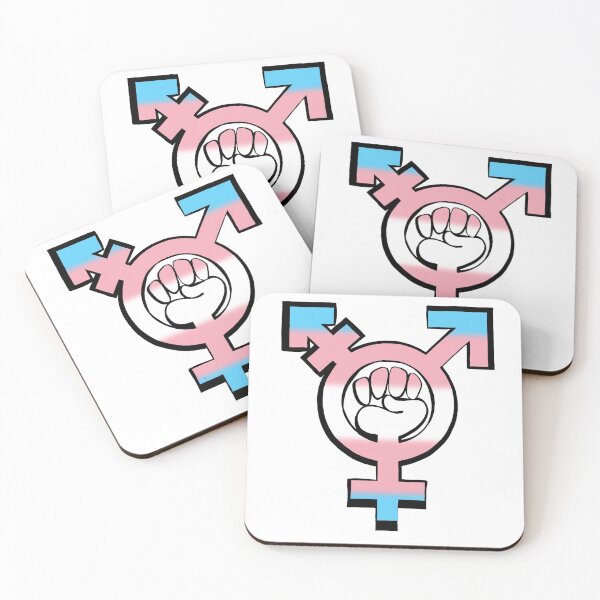 Item preview, Trans symbol trans flag designed and sold by Chronically-art.