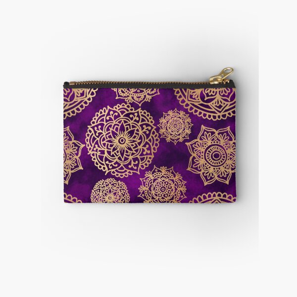 Item preview, Purple and Gold Mandala Pattern designed and sold by Julie Erin Designs.