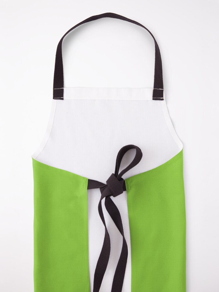 "Bright Green, Plain Green, Solid Green" Apron for Sale by Gsallicat