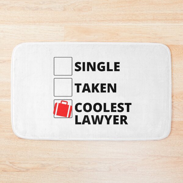 Item preview, Single Taken Coolest Lawyer designed and sold by stelsanc.