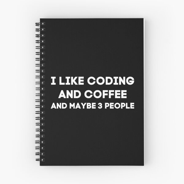 Artikelvorschau, Ich mag Coding und Kaffee und vielleicht 3 Leute entworfen und verkauft von KammilDesigns.