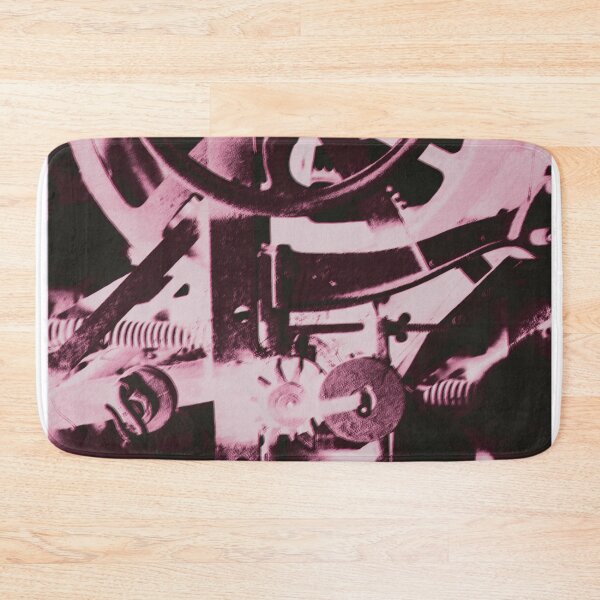Item preview, Moody Pink Industrial Cog Wheels designed and sold by badlydrawnbabe.