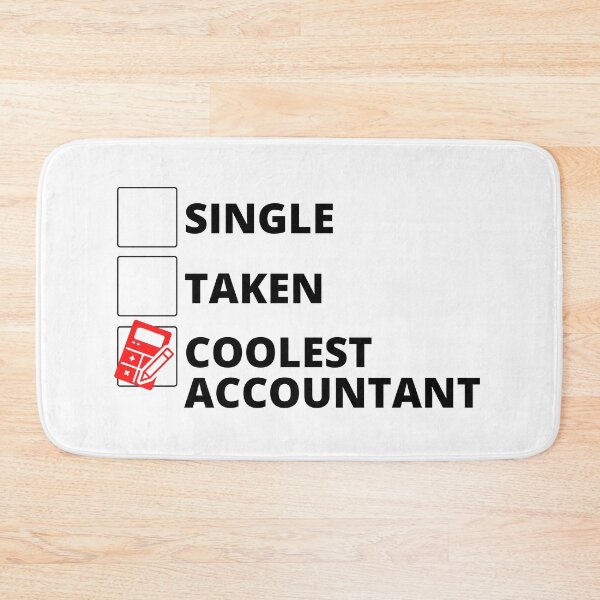 Item preview, Single Taken Coolest Accountant designed and sold by stelsanc.
